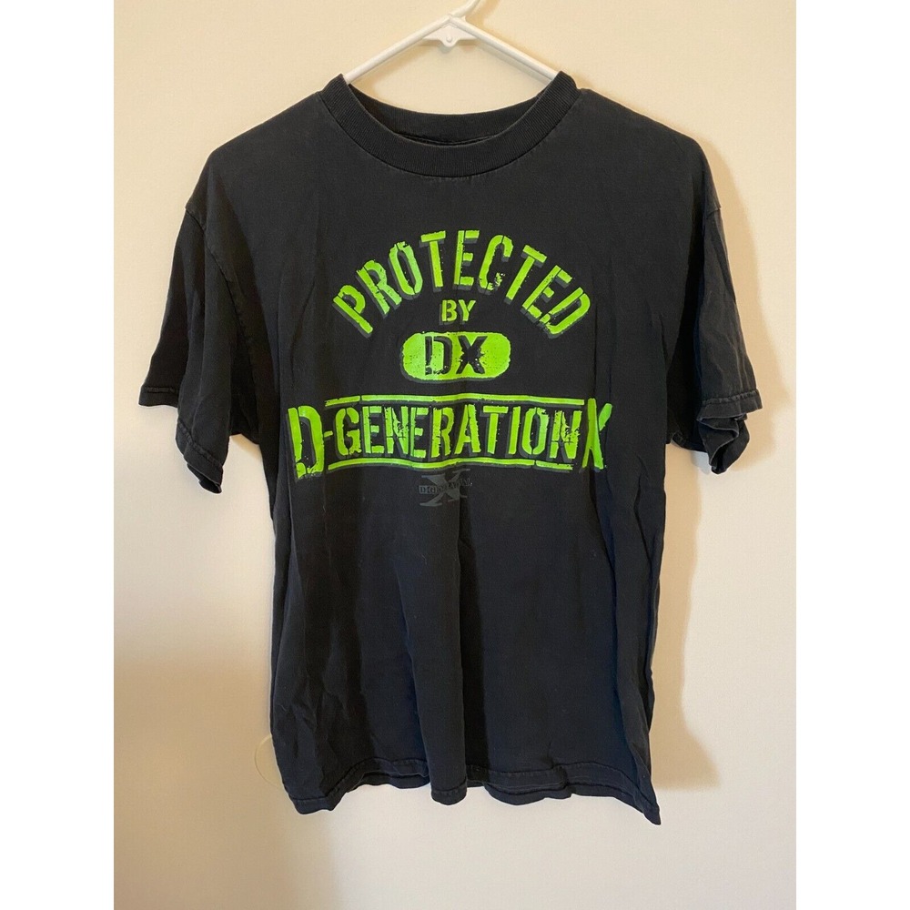 Vintage WWE DX Triple H Shawn Michaels T-Shirt Medium